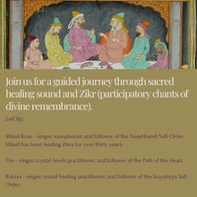 Load image into Gallery viewer, Sufi Sound Journey - Friday 20th September 19:45 - 21:00
